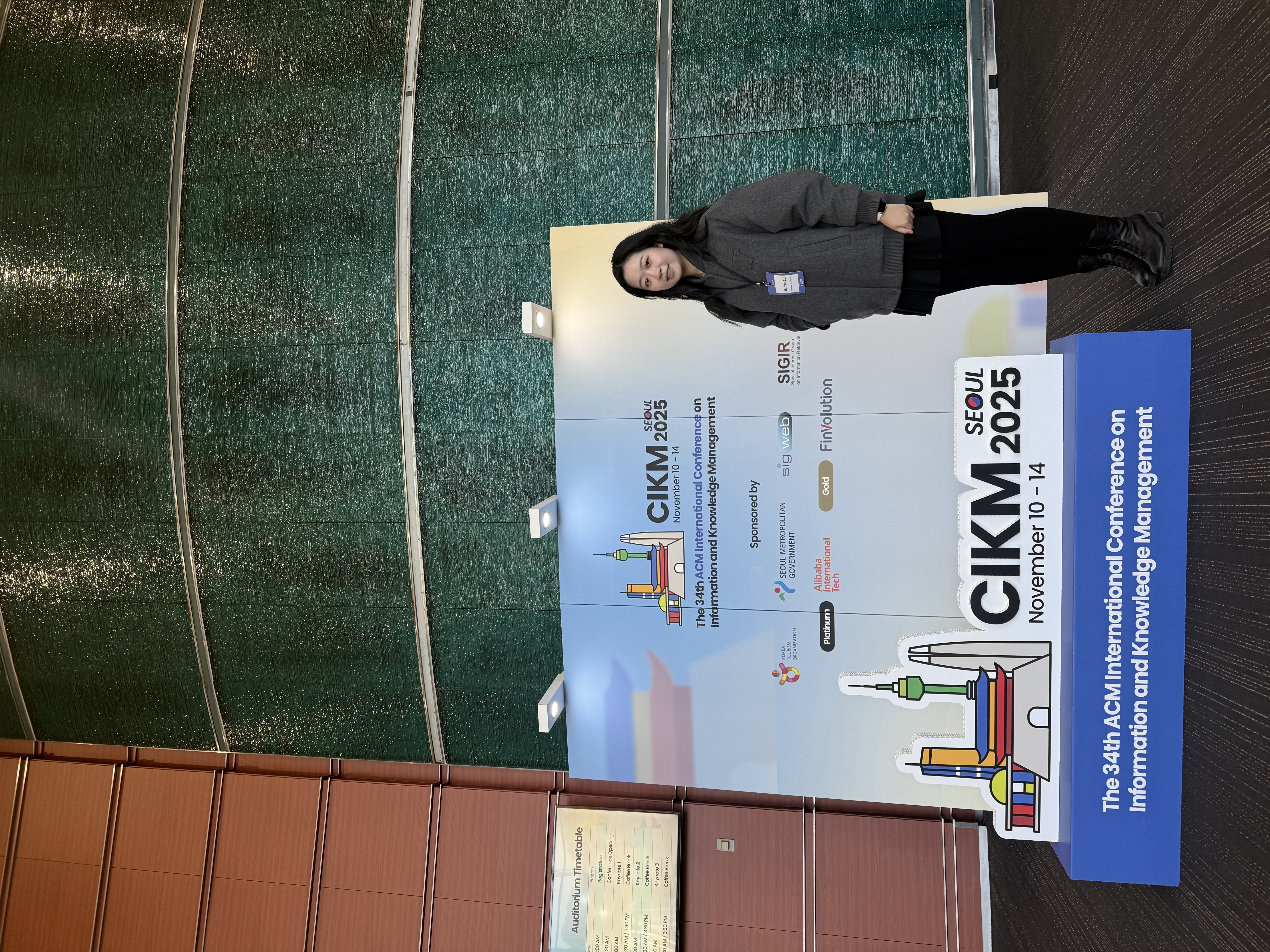 The 34th ACM International Conference on Information and Knowledge Management CIKM 2025 , Seoul, Korea.